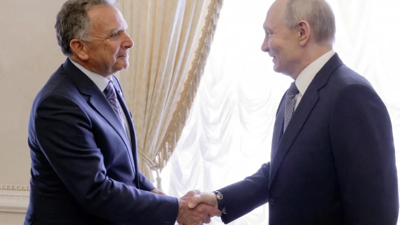 Putin Meets US Envoy in St. Petersburg Over Ukraine Peace Plan